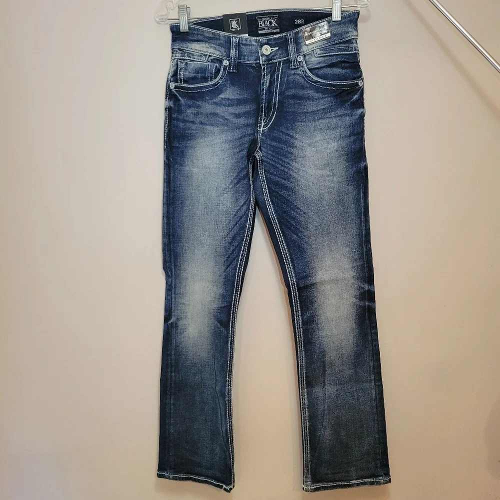 BUCKLE BLACK Men's bootleg Jean - Picture 2 of 5